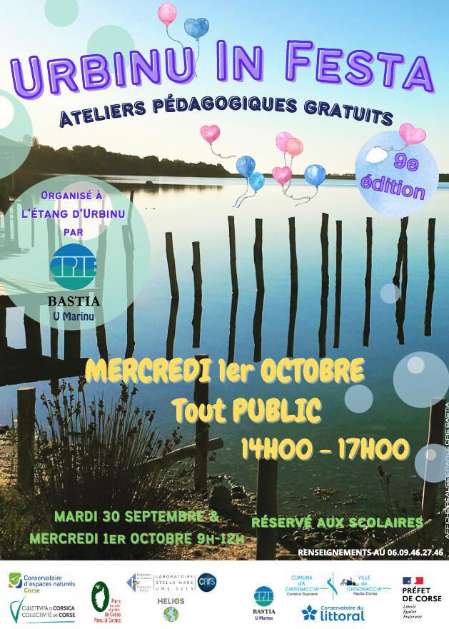 La 9e édition d’« Urbinu in Festa » met à l’honneur les zones humides La 9e édition d’« Urbinu in Festa » met à l’honneur les zones humides