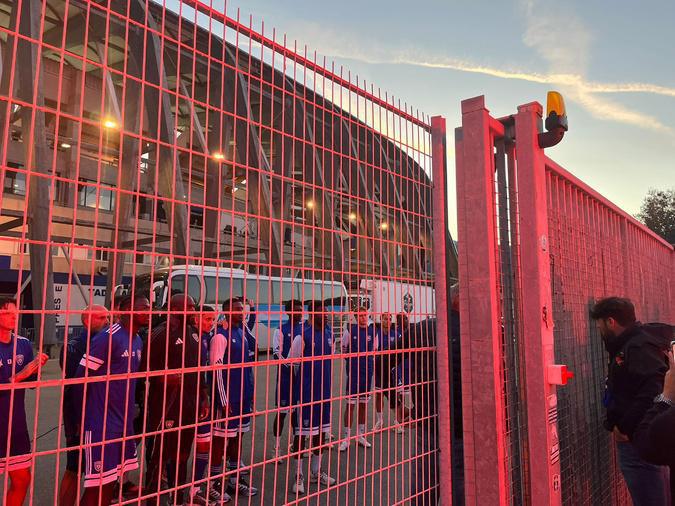 SC Bastia-Dunkerque : les supporters au devant des joueurs corses