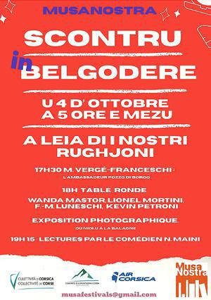 "A leia di i nostri rughjoni" fait escale à Belgodère "A leia di i nostri rughjoni" fait escale à Belgodère