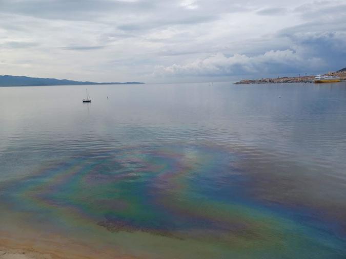 Une pollution maritime détectée près de la plage du Lazaret à Ajaccio 