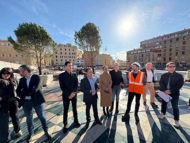 240 arbres et 5 000m2 de verdure : la révolution verte d’Ajaccio prend racine sur la place du Diamant