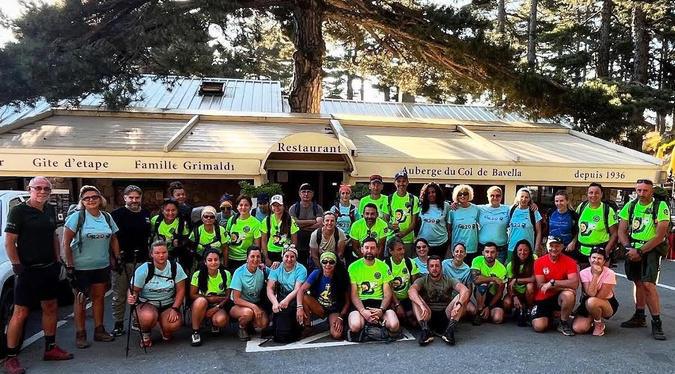 Ponte-Leccia - L'implication de Jean-Pierre Grisoni lors du défi sportif de Stéphanie Simonpieri