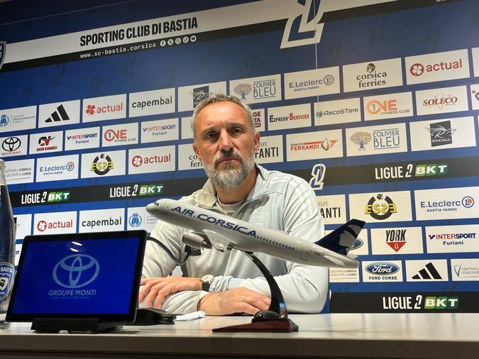 B.Tavenot (SC Bastia) avant Laval : « L’objectif, c’est de changer le cours de l’histoire ! »