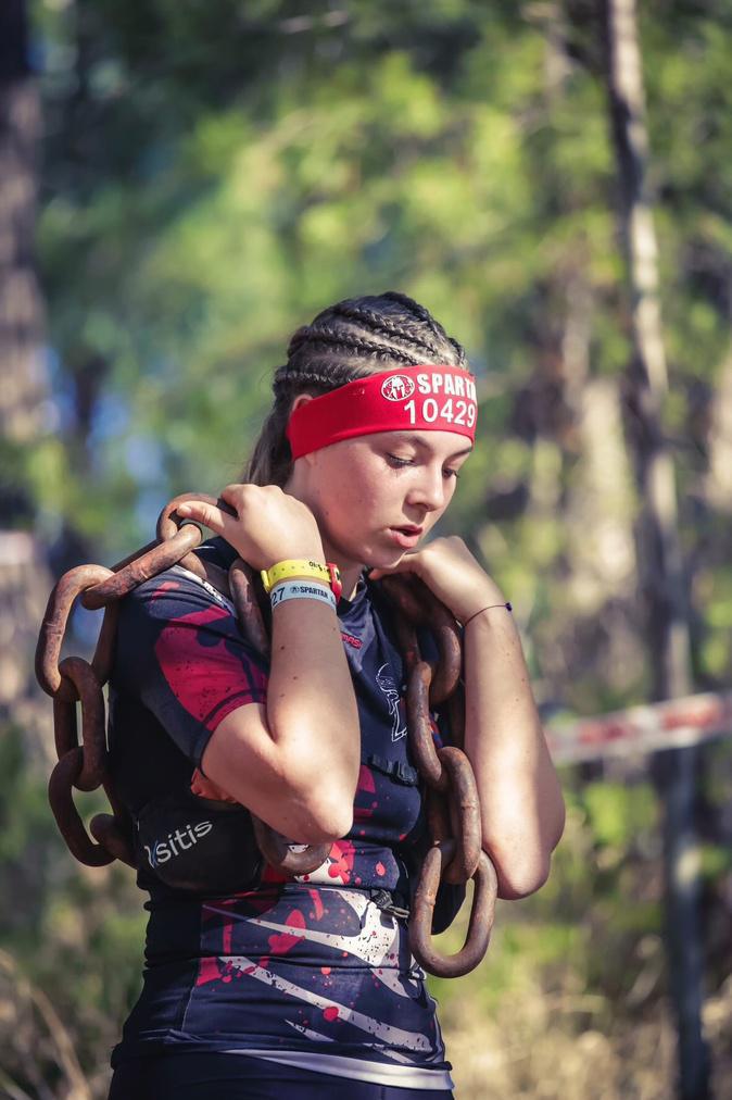 Léa Retali, vice-championne de France de Spartan