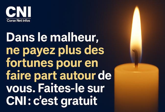 Vos avis de décès sur CNI, c'est gratuit Vos avis de décès sur CNI, c'est gratuit