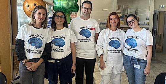Au centre hospitalier de Bastia, une journée pour sensibiliser aux AVC Au centre hospitalier de Bastia, une journée pour sensibiliser aux AVC