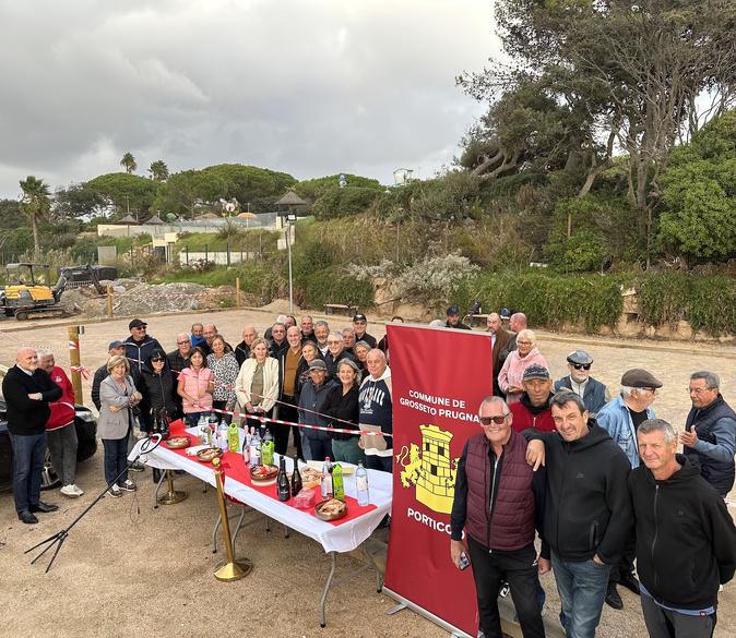 Porticcio : le nouveau terrain de boules communal officiellement ouvert au public Porticcio : le nouveau terrain de boules communal officiellement ouvert au public
