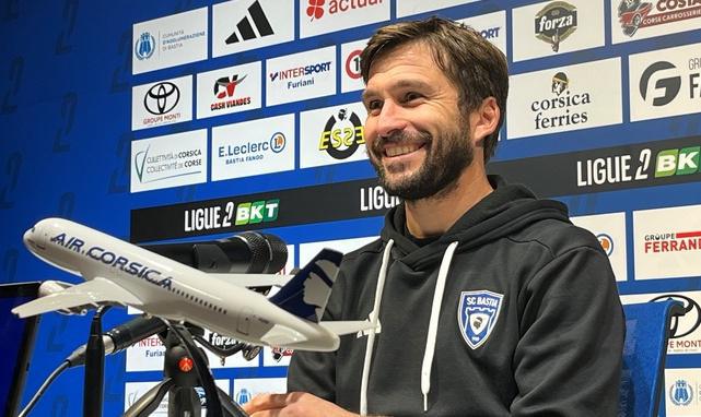 Michel Moretti (SC Bastia) après Clermont : « On va rester humbles » Michel Moretti (SC Bastia) après Clermont : « On va rester humbles »