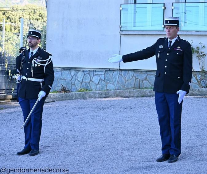 Un nouveau chef à la tête de la communauté de brigades de gendarmerie de Peri