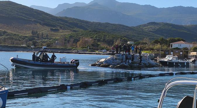 Luri : un exercice grandeur nature pour prévenir les pollutions maritimes