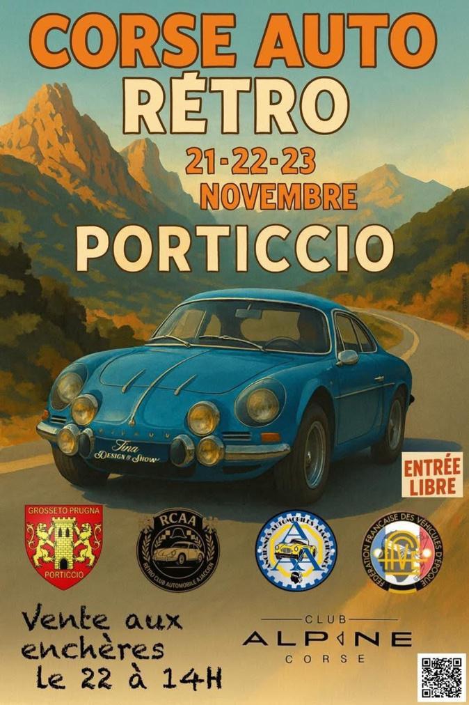 "Corse Auto Rétro" : Le premier salon rétromobile organisé en Corse se tiendra à Porticcio du 21 au 23 novembre