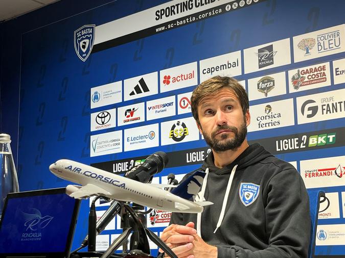Michel Moretti (SC Bastia) : « le cœur, c’est bien, c’est notre socle, mais … » Michel Moretti (SC Bastia) : « le cœur, c’est bien, c’est notre socle, mais … »