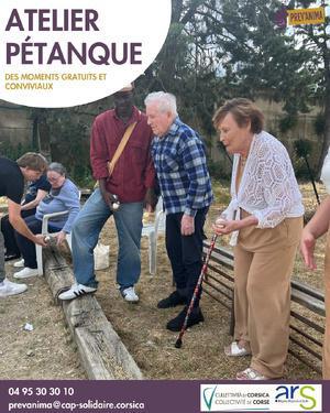 Corte - Un atelier de pétanque pour les seniors Corte - Un atelier de pétanque pour les seniors