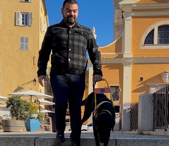 Tony et Scoobidou cherchent des bénévoles pour la nouvelle antenne corse des Chiens Guides d’Aveugles