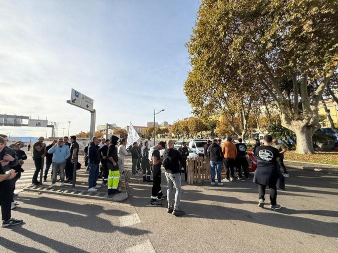 Ajaccio : barrages filtrants des marins STC et SAMM ce vendredi matin