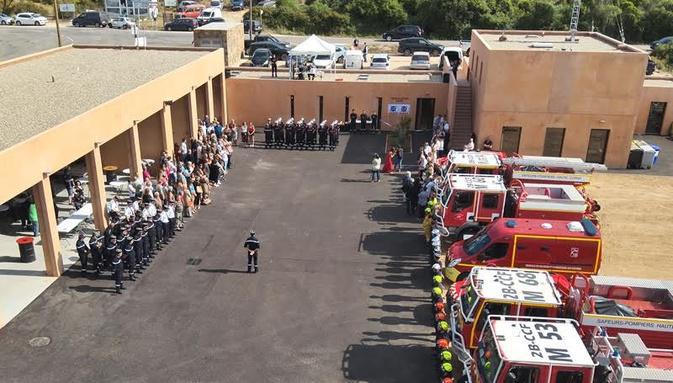 Le Centre de secours de Galeria, en lice pour l’Équerre d’argent 2025
