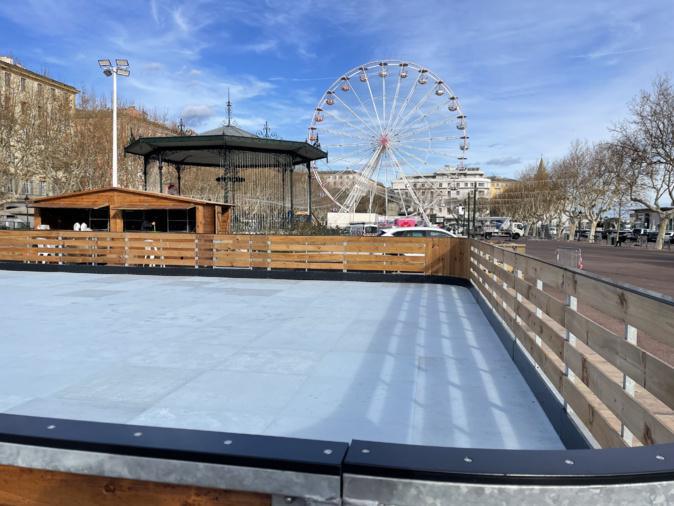 Bastia : la patinoire et la grande roue de retour pour les fêtes