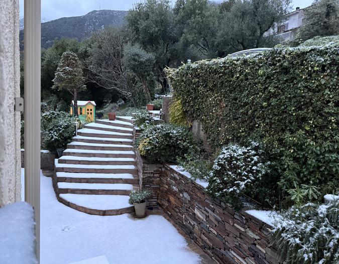EN IMAGES - Premiers coups de froid et perturbations en Haute-Corse