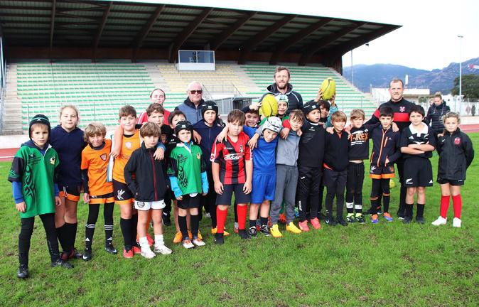 Rugby jeunes - Les M8, M10 et M12 à l'heure des ateliers fédéraux à Porto-Vecchio