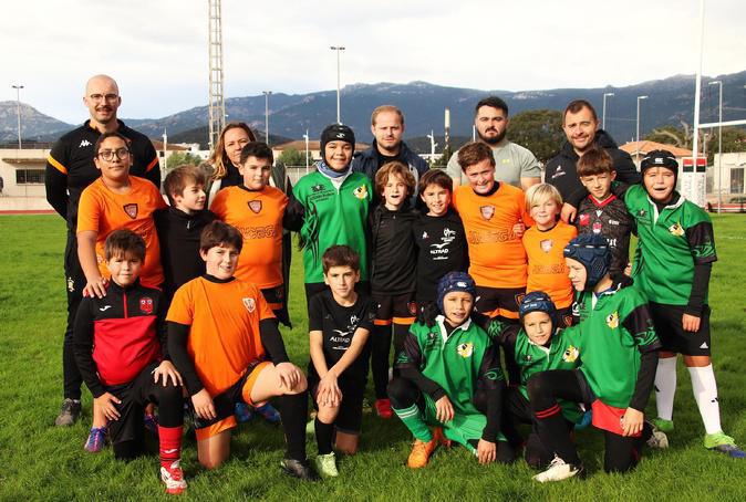 Rugby jeunes - Les M8, M10 et M12 à l'heure des ateliers fédéraux à Porto-Vecchio