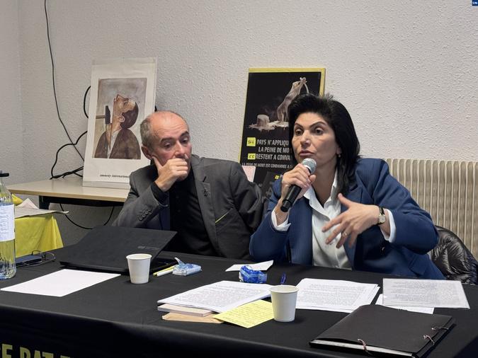 Antoinette Chahine au lycée de Balagne : un témoignage bouleversant porté par Amnesty International Antoinette Chahine au lycée de Balagne : un témoignage bouleversant porté par Amnesty International