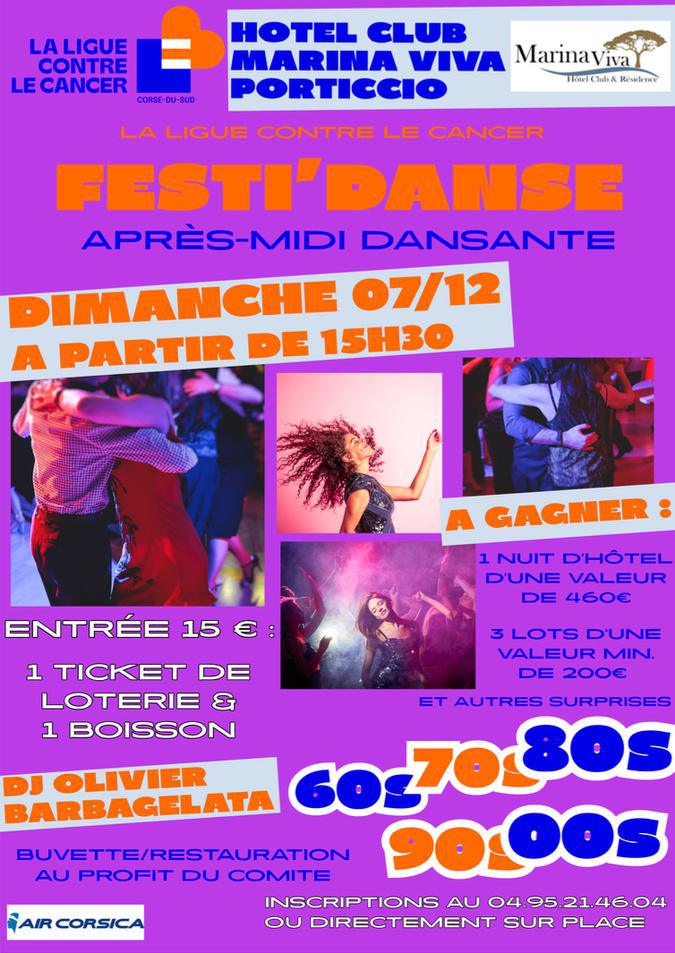 Festi’Danse : un après-midi festif et solidaire avec la Ligue contre le cancer