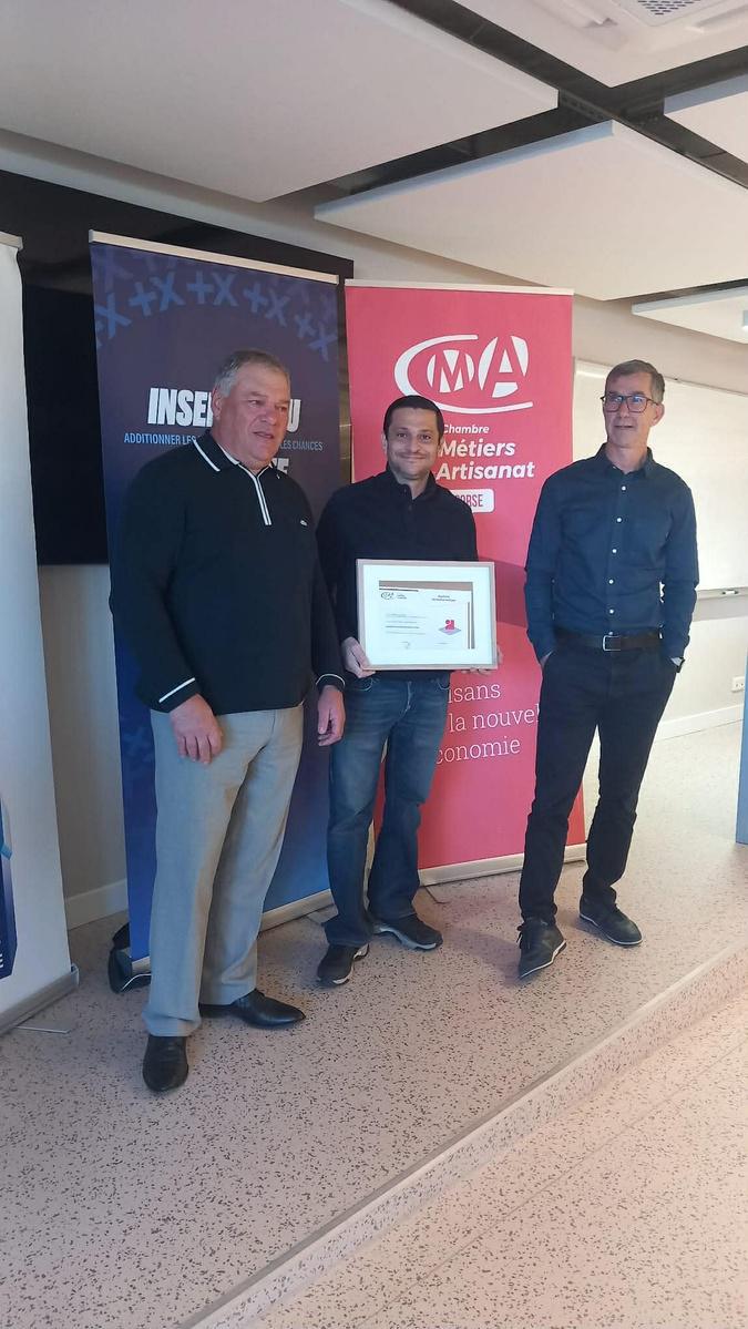 Stéphane Pileri, 1er pizzaiolo de Corse diplômé Maitre artisan