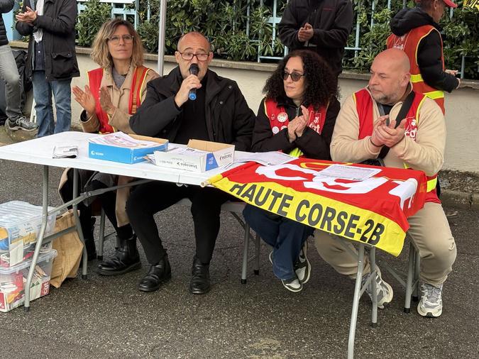 La CGT Haute-Corse dans la rue La CGT Haute-Corse dans la rue