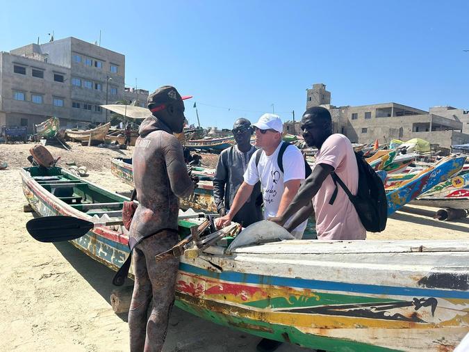 De Porto à Yoff : le skipper Jérôme Cruchet mène une mission humanitaire au Sénégal