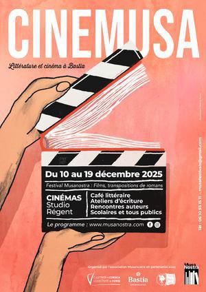 Bastia : CINEMUSA revient du 10 au 19 décembre pour rapprocher littérature et cinéma Bastia : CINEMUSA revient du 10 au 19 décembre pour rapprocher littérature et cinéma