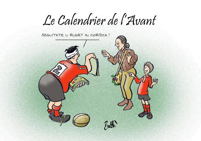 Le dessin de Battì : le calendrier de… l'Avant