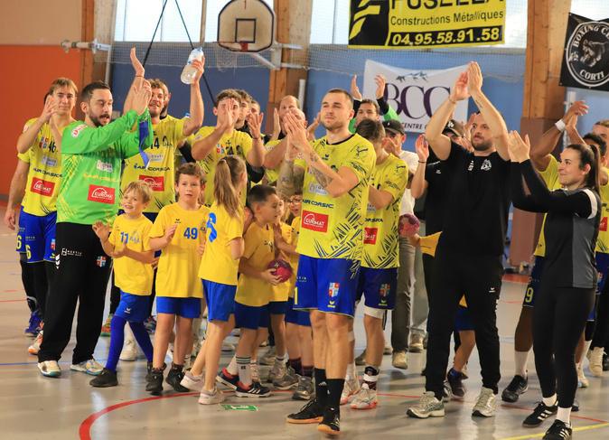 Handball N2 - La victoire du courage de Corte - Ile-Rousse face à Agde (33-31)