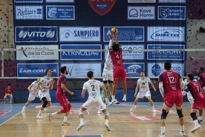 MSL Volley - Le GFC Ajaccio mal récompensé face à Poitiers MSL Volley - Le GFC Ajaccio mal récompensé face à Poitiers