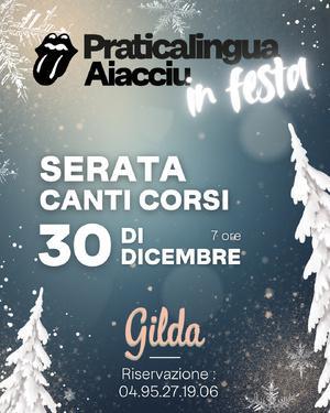 À Ajaccio, une deuxième soirée « Canti Corsi » pour soutenir l’ouverture prochaine de Praticalingua Aiacciu