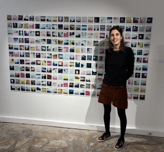 Sabatina Leccia, brodeuse d'images, expose à Bastia