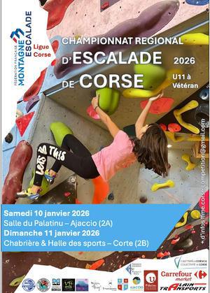 Ajaccio et Corte, capitales de l’escalade corse le temps d’un week-end