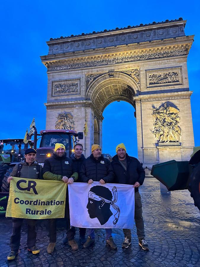 Crise agricole : la Coordination rurale de Corse à Paris pour la grande manifestation des agriculteurs Crise agricole : la Coordination rurale de Corse à Paris pour la grande manifestation des agriculteurs