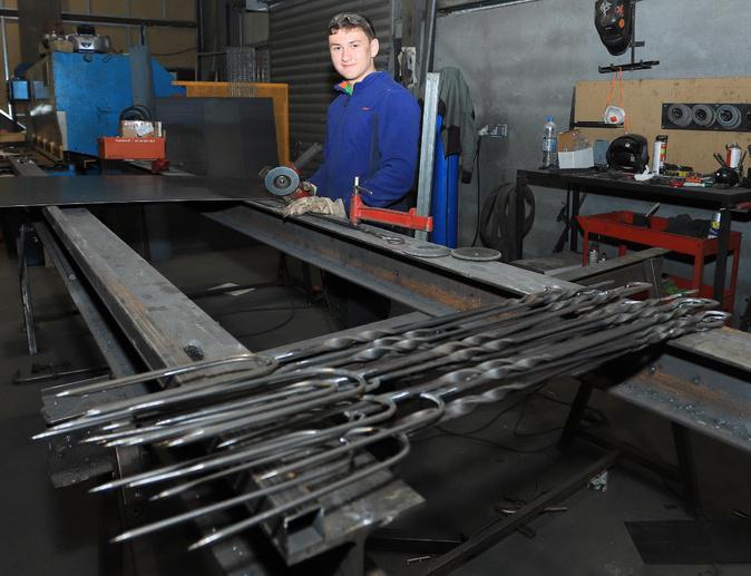 Corte - Le ferronnier d’art Etienne Albertini, digne héritier des « Fiamone » Corte - Le ferronnier d’art Etienne Albertini, digne héritier des « Fiamone »