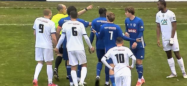 Coupe de France- Le parcours du Sporting Club de Bastia s'arrête à Furiani Coupe de France- Le parcours du Sporting Club de Bastia s'arrête à Furiani