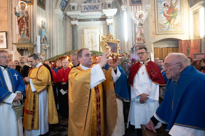 Marignana accueille des reliques de Sant’Antone Abbate