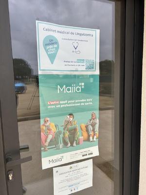 Linguizzetta : premières consultations dans le cadre du dispositif "Un médecin près de chez vous" Linguizzetta : premières consultations dans le cadre du dispositif "Un médecin près de chez vous"