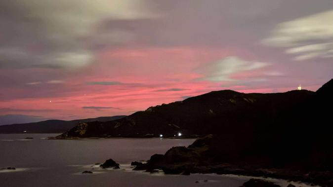 La première aurore boréale de l'année observée lundi à Ajaccio
