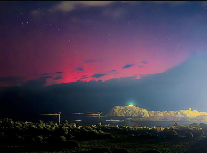 A màghjina - Aurora pulare in Lisula