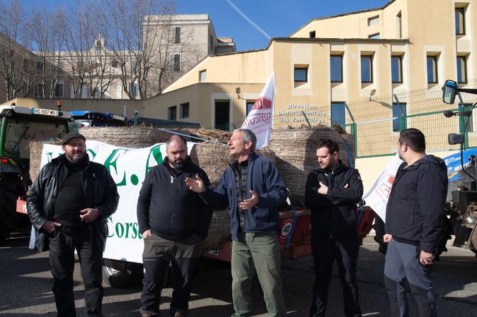 Bastia : la FDSEA et les JA obtiennent un rendez-vous avec le cabinet de la ministre de l'Agriculture