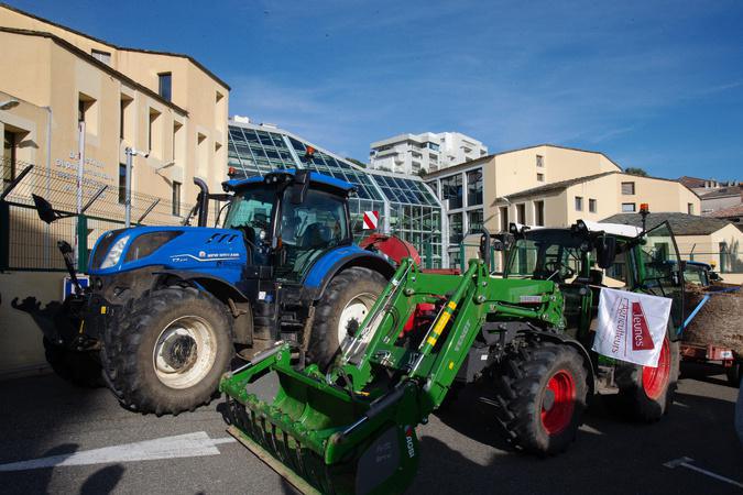 Bastia : la FDSEA et les JA obtiennent un rendez-vous avec le cabinet de la ministre de l'Agriculture