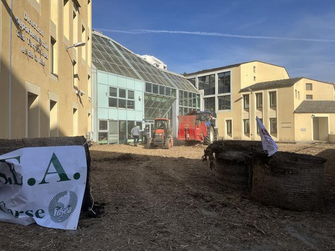 Bastia : la FDSEA et les JA obtiennent un rendez-vous avec le cabinet de la ministre de l'Agriculture