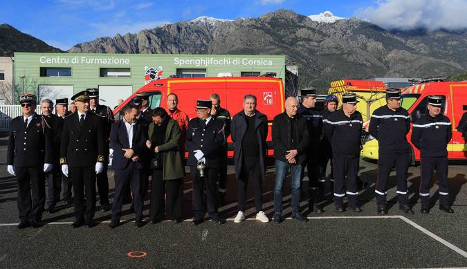 Corte - Près d’une centaine de sapeurs-pompiers volontaires incorporés en Haute-Corse Corte - Près d’une centaine de sapeurs-pompiers volontaires incorporés en Haute-Corse