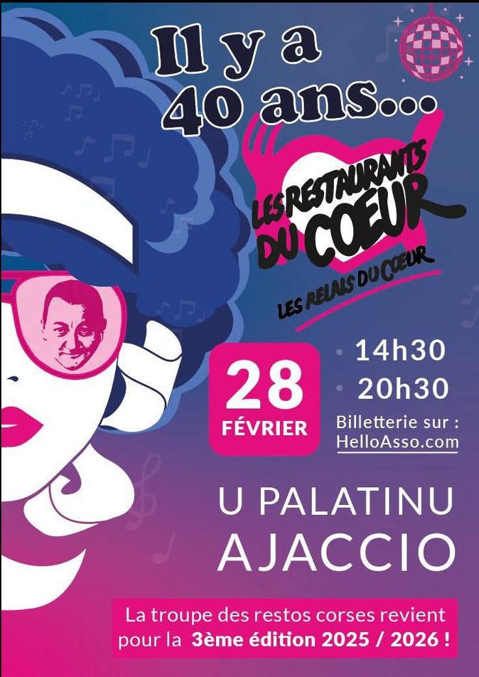 Ajaccio : La troupe corse des Restos du Cœur revient en scène pour un 3e spectacle événement au Palatinu