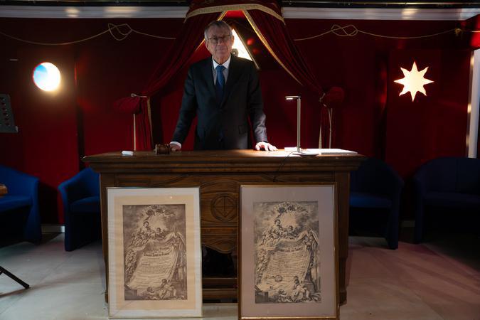 En visite à Ajaccio, le Grand Maître de la Grande Loge de France invite à "pousser les portes" de la franc-maçonnerie En visite à Ajaccio, le Grand Maître de la Grande Loge de France invite à "pousser les portes" de la franc-maçonnerie