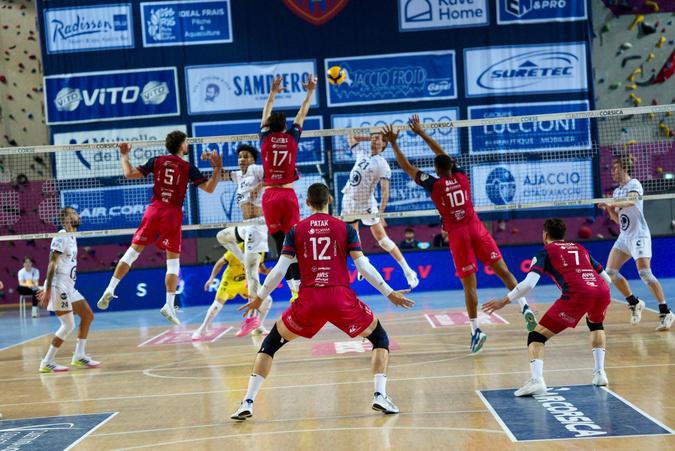 ​MSL Volley – Le GFC Ajaccio s’impose au bout du suspense face à Saint-Nazaire